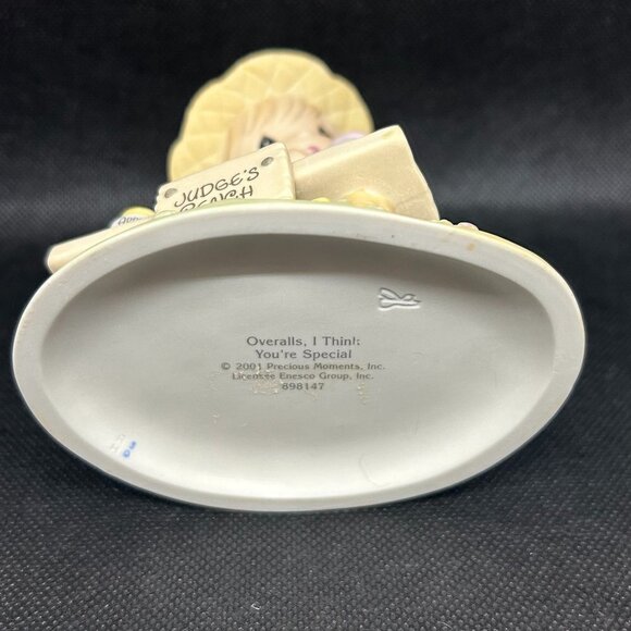 Precious Moments “Overalls, I Think You're Special" figurine - Picture 3 of 3